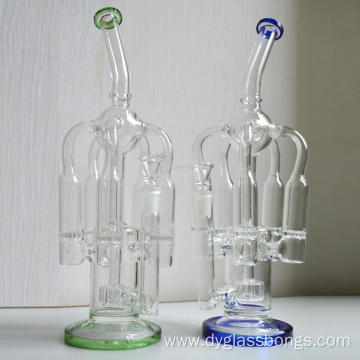 Glass bongs with Multiple Branch Tubes & Filters